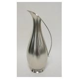 1274	DUTCH PEWTER MODERN PITCHER, 14 3/8 IN HIGH