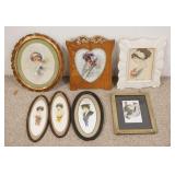 1318	LOT OF ILLUSTRATOR PRINTS OF WOMEN, INCLUDING J KNOWLES HARE, ETC