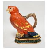 1005	COLORFUL PARROT PITCHER, 10 IN HIGH