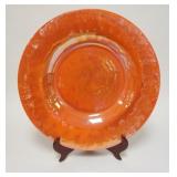 1026	MURANO GLASS IRIDESCENT CHARGER, 20 1/2 IN