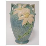1057	ROSEVILLE CLEMATIS VASE, 9 1/2 IN HIGH