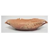 1058	ROSEVILLE FOXGLOVE OBLONG BOWL, 15 IN ACROSS THE HANDLES