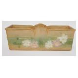1065	ROSEVILLE COSMOS RECTANGULAR PLANTER, HAS SMALL BASE CHIP ON ONE OF THE SHORT SIDES, 10 1/2 IN 
