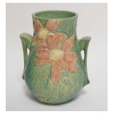 1066	ROSEVILLE CLEMATIS VASE, 6 1/4 IN HIGH