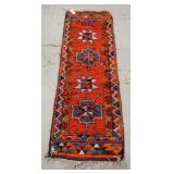1053	COLORFUL WOVEN RUNNER, 8 FT 3 IN X 2 FT 8 IN