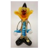 1077	MURANO GLASS CLOWN, 7 1/4 IN HIGH