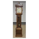 1171	OAK TALL CASE CLOCK, 87 IN HIGH X 18 IN WIDE