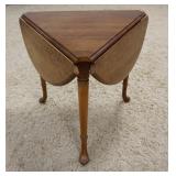 1204	STATTON HANDKERCHEIF TABLE. 30 1/2 IN OPEN, 22 1/2 IN H 