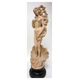 1282	COMPOSITION STATUE OF A NUDE WOMAN, HAS A CHIPPED TOE & A CHIP IN THE HAIR, 32 1/4 IN HIGH