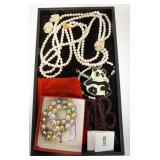 1301	LOT OF COSTUME JEWELRY, INCLUDING KENNETH LANE