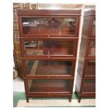 1016	LEVENGER 4 STACK BOOKCASE 34 1/2 IN W, 11 1/4 IN DEEP, 36 1/4 IN H 