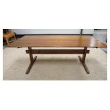 1022	TRESTLE TABLE 84 IN X 43 3/4 IN 30 IN H 