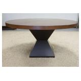 1050	JUDITH NORMAN NIRVANA PEDESTAL DINING TABLE, 60 IN DIAMETER, 30 IN H 