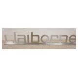 1103	ALUMINUM CLAIBORNE SIGN, 47 IN WIDE X 8 IN HIGH