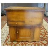 1116	NEW ENGLAND WASHSTAND, 29 IN WIDE X 30 IN HIGH X 16 3/4 IN DEEP