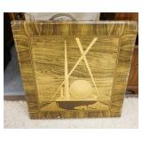 1162	1939 WORLDS FAIR CARD TABLE, HAS WEAR, 30 IN SQUARE X 26 IN HIGH