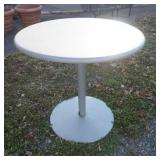 1168	METAL PUB TABLE, 32 IN DIAMETER X 30 IN HIGH