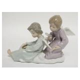 1240	LLADRO 2 ANGELS ON A CLOUD, 7 1/4 IN W, 5 IN H 