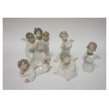 1275	5 LLADRO ANGEL FIGURES TALLEST IS 7 1/4 IN