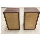 1291	PAIR OF SPEAKERS, 14 IN X 11 1/2 IN X 23 3/4 IN HIGH