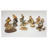 1334	12 DANBURY MINT BIRDS, TALLEST IS 6 IN