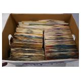 1344	LARGE LOT OF 45 RPM RECORDS, MAY CONTAIN MULTIPLES