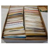 1350	LARGE LOT OF 45 RPM RECORDS, MAY CONTAIN MULTIPLES