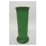 1042	WELLER COPPERTONE TALL VASE 13 1/4 IN H 