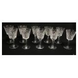 1090	10 WATERFORD STEMS 6 IN H 