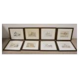 1103	SET OF 8 HUNT PRINTS * NOTIONS* BY ALKEN PUBLISHED BY THOMAS MCKEAN, LONDON 1831