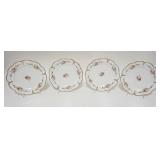 1196	4 ROYAL WETTIN AUSTRIA PLATES 8 3/4 IN 