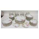 1199	83 PIECE NORITAKE *KAREN* DINNERWARE SET #5141 DINNER PLATES ARE 10 3/8 IN 