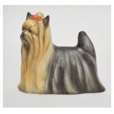 1205	HEREND PORCELAIN DOG, 3 1/4 IN LONG X 3 IN HIGH