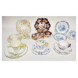 1220	6 TRIOS, INCLUDES FENTON, FOLEY, PARAGON, AYNSLEY W/BUTTERFLY HANDLE, ETC, LARGEST PLATE IS 7 I