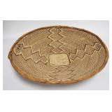 1278	NATIVE AMERICAN BASKET, 14 1/4 IN DIAMETER