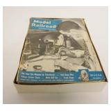 1023	LOT OF MODEL RAILROAD MAGAZINES