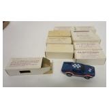 1036	LOT OF 10 SLOTCARS TCR JAM CARS IN BOXES