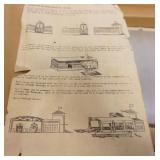 1062	UNION STATION & TERMINAL MODEL RAILROAD BUILDING IN BOX