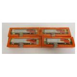1090	LIONEL HO GAUGE TRAINS #0565, 0595 & 0535P SANTA FE