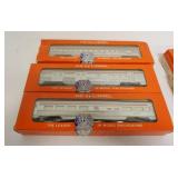 1094	LIONEL HO GAUGE TRAINS #0712, 0714 & 0713 SANTA FE