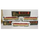 1122	K-LINE O GAUGE TRAINS RINGLING BROS CIRCUS LOT OF 3 CARS