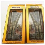 1128	RAIL KING 2 TRAINS O GAUGE SWITCHES IN BOX