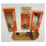 1188	LIONEL O GAUGE CROSSING GATE & TARGET SIGNAL #6-117, 6-2163, 6-2152