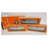 1218	LIONEL O GAUGE NORFOLK SOUTHERN BATHTUB GONDOLA 3 PACK 6-17443