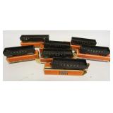 1228	LIONEL O GAUGE LOT OF 7 GONDOLA CARS #1002, 6012, 6462 & 6032