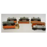 1276	LIONEL O GAUGE LOT OF 5 TANK CARS