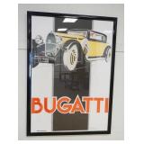 1132	RENE VINCENT BUGATTI LITHOGRAPH, JOSEPH CHARLES, PARIS, 41 3/4 IN C 57 1/4 IN INCLUDING FRAME