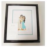 1140	DISNEY ALADDIN CELL *ROYAL EMBRACE*, EDITION OF 5000, 18 1/4 IN X 21 3/8 IN INDLUDING FRAME