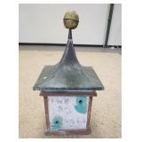 1197	COPULA BIRD HOUSE, 18 IN X 16 1/2 IN X 36 IN HIGH