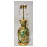 1234	FREDERICK COOPER LAMP DESIGNED BY MARIO BUATLA TOP PORTION IS MISSING. 27 IN H 